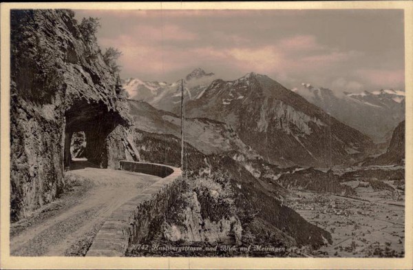Blick auf Meiringen Vorderseite