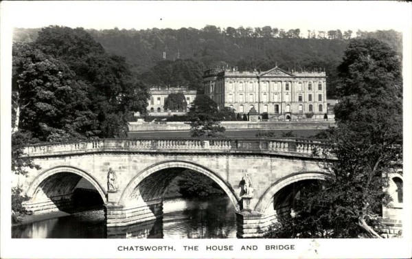 Chatsworth House Vorderseite