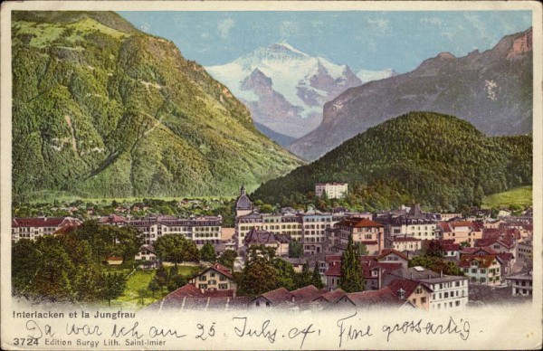 Interlacken e la Jungfrau (Interlaken)