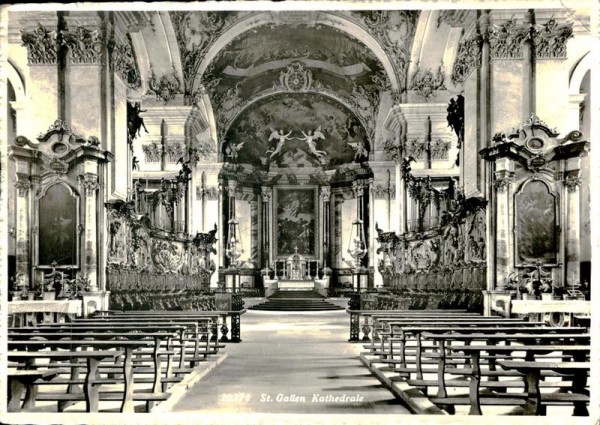 Kathedrale, St. Gallen Vorderseite