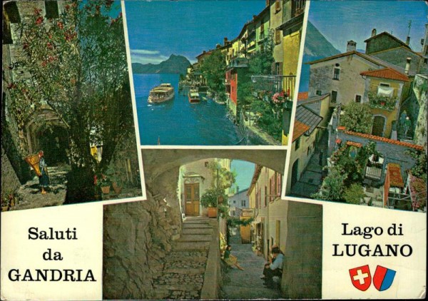 Saluti da Gandria/Lago di Lugano Vorderseite