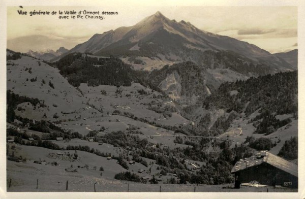 Ormont-Dessus Vorderseite