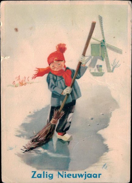 Zalig Nieuwjaar Vorderseite