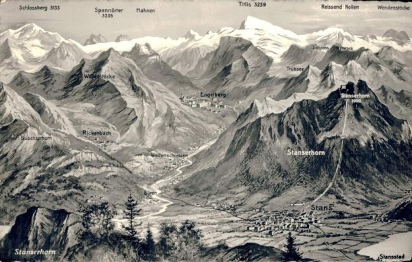 Stanserhorn. 1948 Vorderseite