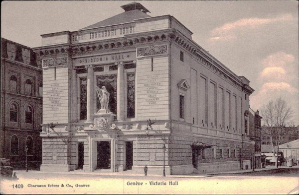 Genève - Victoria Hall Vorderseite