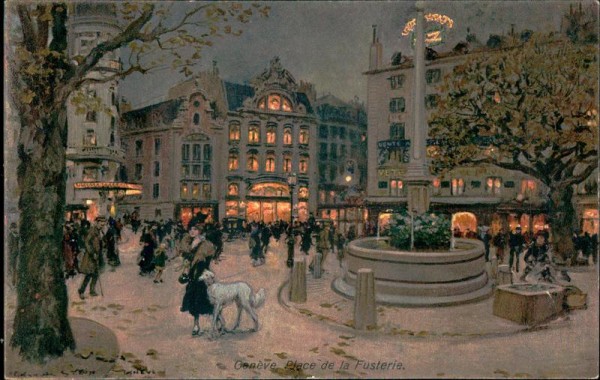 Genève - Place de la Fusterie Vorderseite