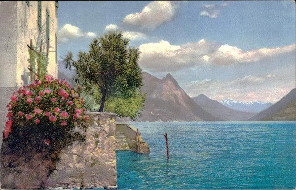 Lago di Lugano, Gandria Vorderseite