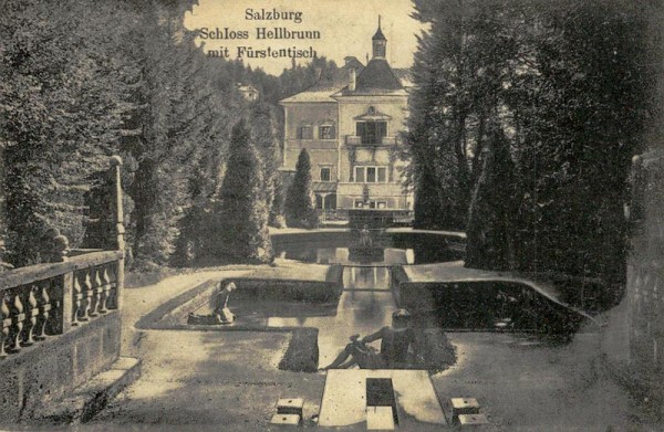 Schloss Hellbrunn (Salzburg) Vorderseite