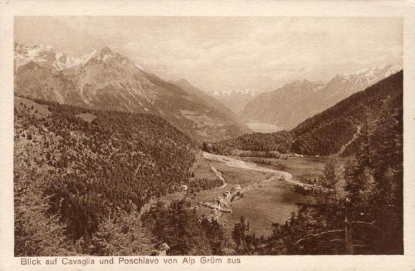 Restaurant/Hotel "Belvédère", Alp Grüm Vorderseite