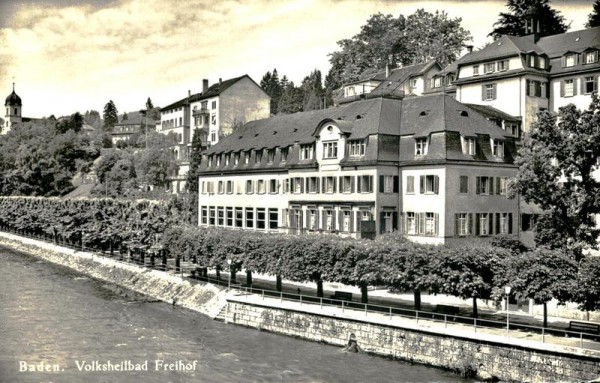 Baden, Volksheilbad Freihof Vorderseite