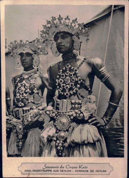 Souvenir du Cirque Knie Vorderseite
