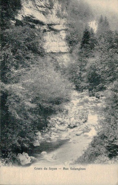 Aux Valangines, Cours du Seyon  Vorderseite