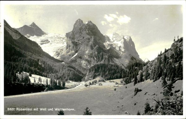 Rosenlauigletscher Vorderseite
