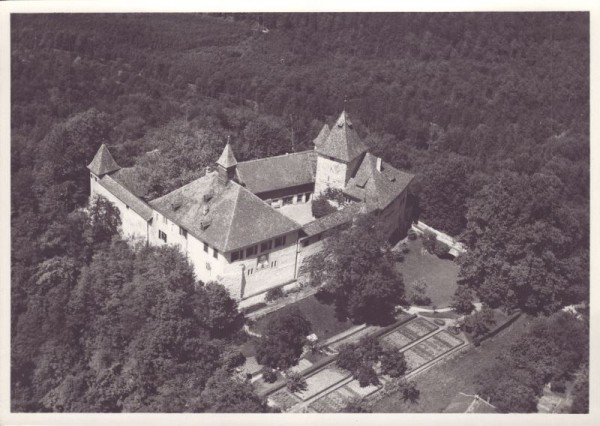 Flugaufnahme Schloss Kyburg