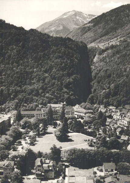 7310 Bad Ragaz SG, Maienfelderstr., Hotel Hof, Taminaschlucht Vorderseite