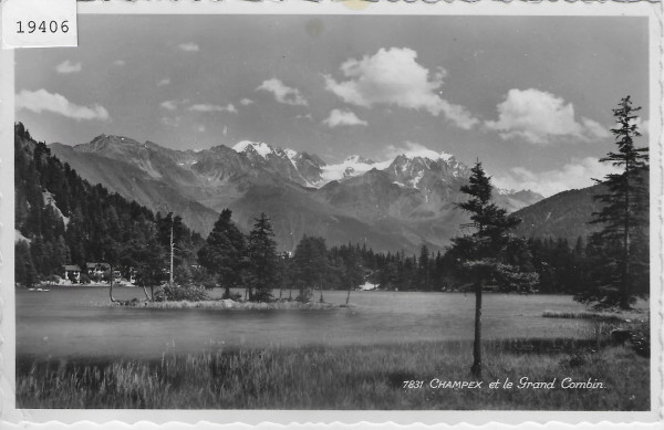 Champex et le Grand Combin