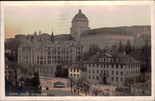 Universität Zürich Vorderseite