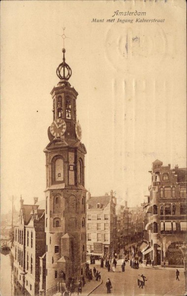 Amsterdam, Munst met Ingang Kalversraat Vorderseite