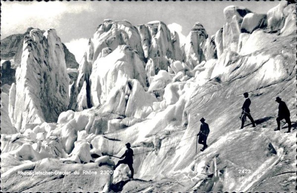 Rhonegletscher Vorderseite