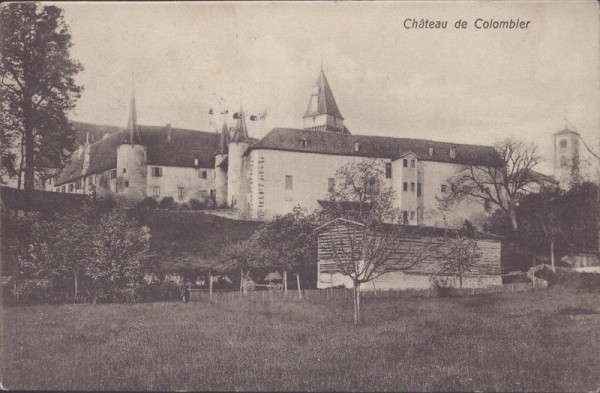 Colombier, Château de Colombier Vorderseite