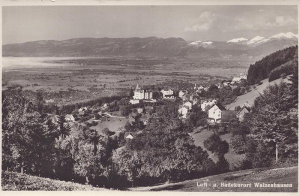 Walzenhausen, Luft- und Badekurort Vorderseite