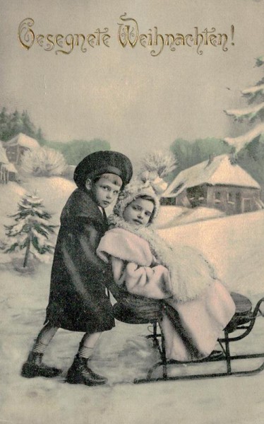 Gesegnete Weihnachten! Vorderseite
