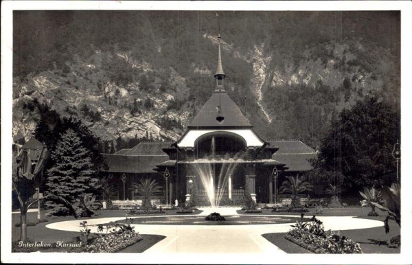 Interlaken - Kursaal Vorderseite