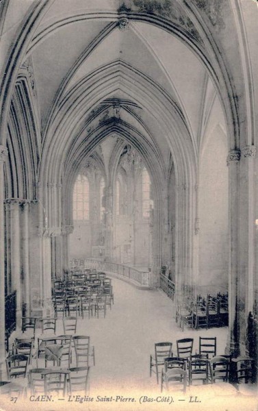 Caen. L`Eglise de St-Pierre Vorderseite