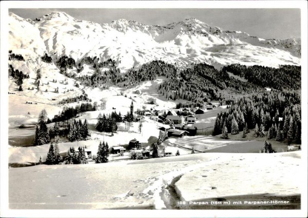 Parpan mit Parpaner-Hörner Vorderseite