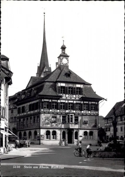 Stein am Rhein - Rathaus Vorderseite