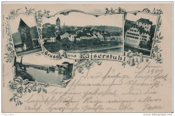 Kaiserstuhl, Gruss aus (AG) 4 Bilder AK