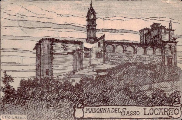 Madonna del Sasso, Locarno Vorderseite