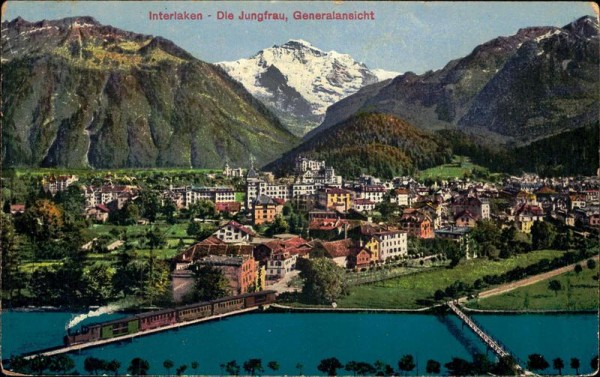 Interlaken - Die Jungfrau Vorderseite