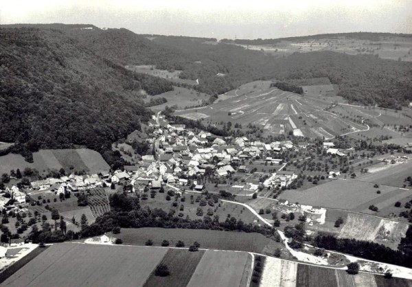 Villingen AG, Flugaufnahme Vorderseite