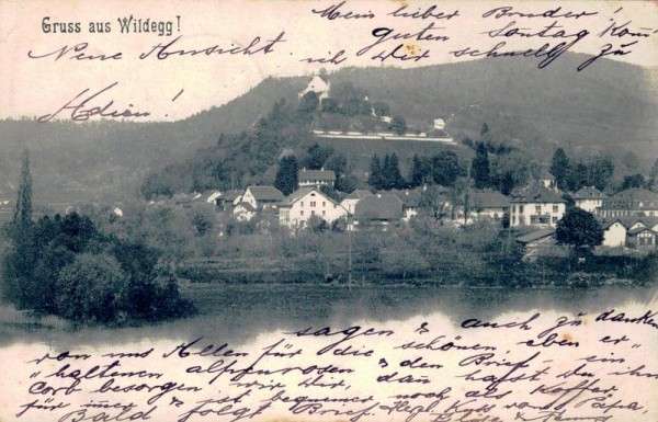 Gruss aus Wildegg! Vorderseite
