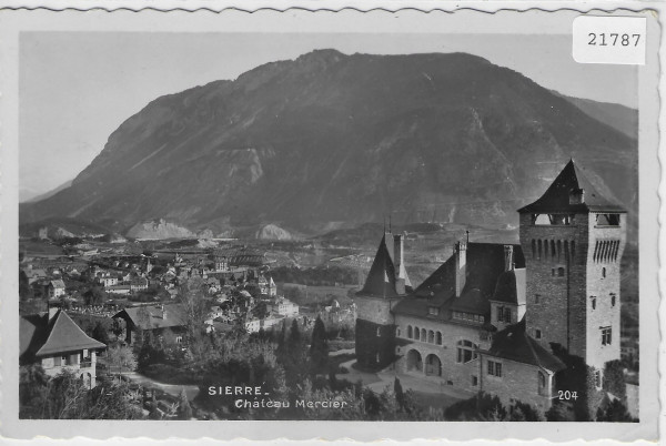 Sierre - Chateau J.J. Mercier