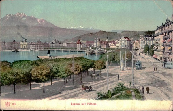 Luzern und Pilatus Vorderseite