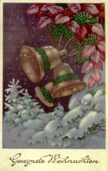 Gesegnete Weihnachten Vorderseite