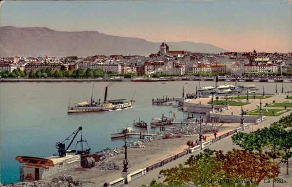 Genève - La Rade  Vorderseite