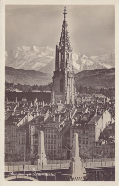 Bern - Münster mit Blüemlialp