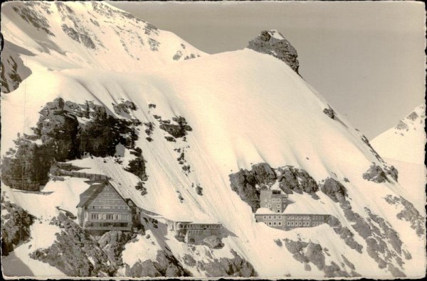 Jungfraujoch (3457 m) Vorderseite