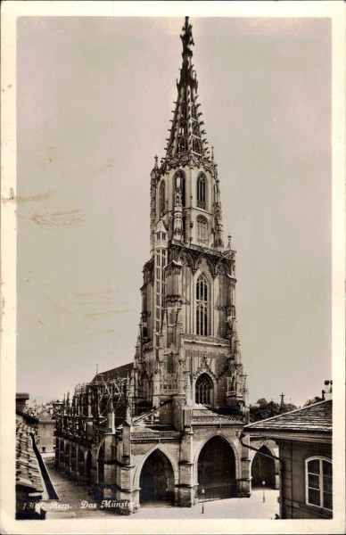 Bern Das Münster Vorderseite