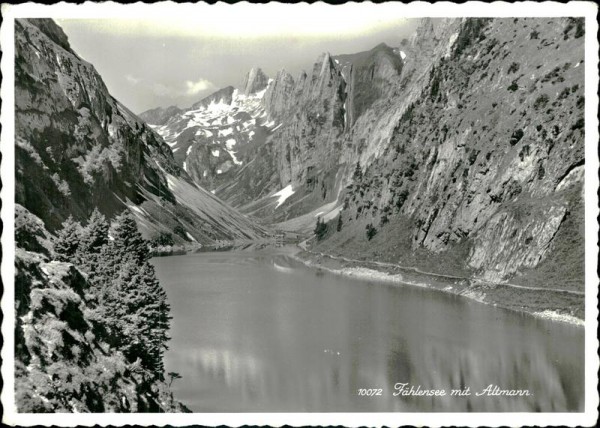 Fälensee mit Altmann. Vorderseite