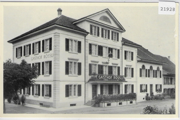 Gasthof Rössli Hunzenschwil b. Aarau