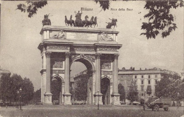 Arco della Pace (Milano) Vorderseite