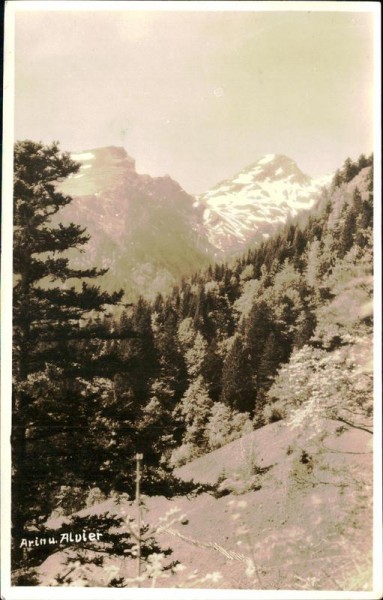 Alvier (2343 m) Vorderseite