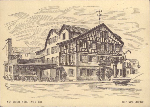 Alt Wiedikon, Zürich - Die Schmiede