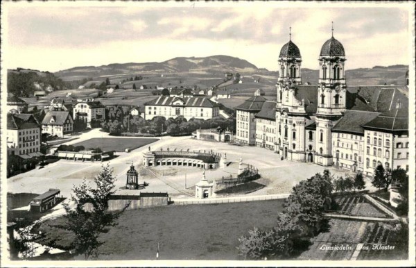 Einsedeln/Das Kloster Vorderseite
