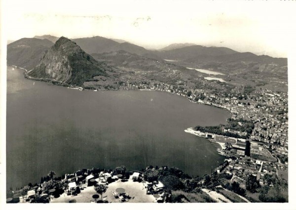 Lugano, veduta generale dal Monte Brè Vorderseite