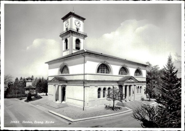 Heiden Evang. Kirche Vorderseite